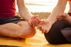 Muladhara Chakra two people practicing